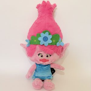 عروسک پولیشی پاپی چراغ‌دار (Poppy) از انیمیشن Trolls برند Disney Primark سایز ۴۰ سانتی‌متر