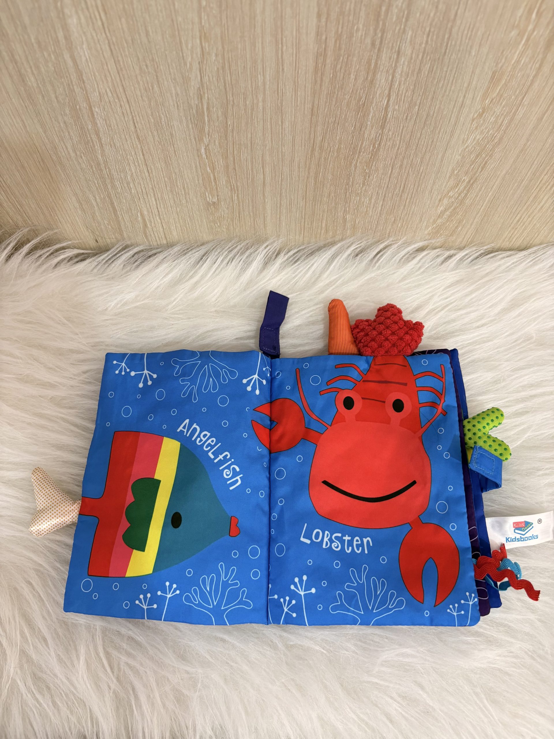 کتاب پارچهای دم دار موجودات دریایی،ocean fun - تصویر 5