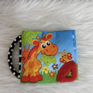 کتاب پارچه‌ای حیوانات برند پلی‌گرو،playgro