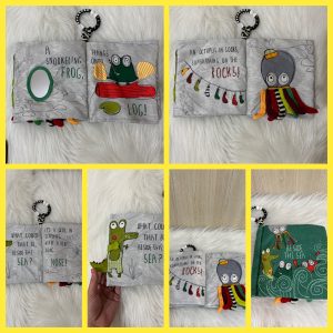 کتاب پارچه‌ای خش‌خشی Beside the Sea برند Mamas & Papas