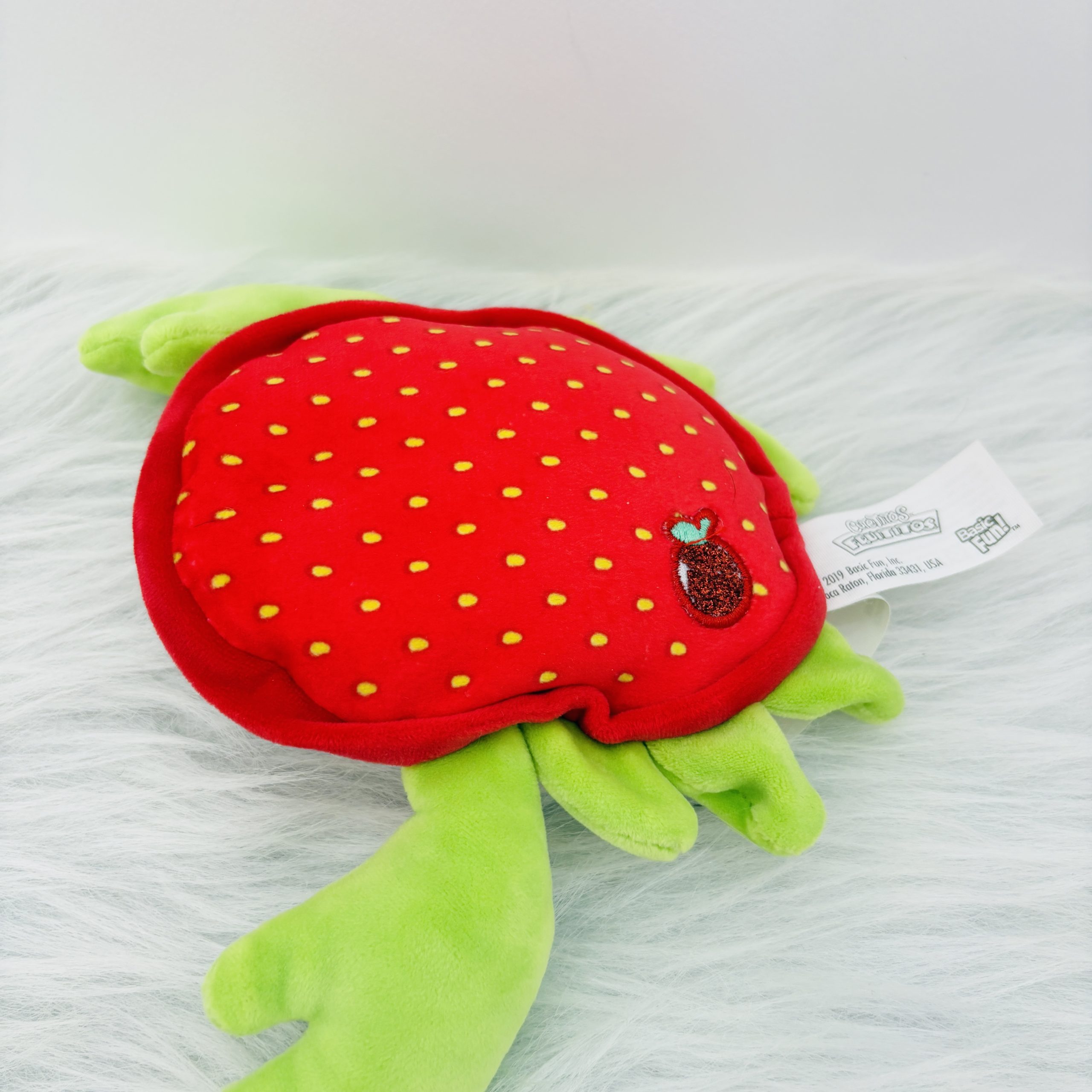 عروسک پولیشی خرچنگ توتفرنگی معطرCutetitos Fruititos | Strawberry Crab - تصویر 5