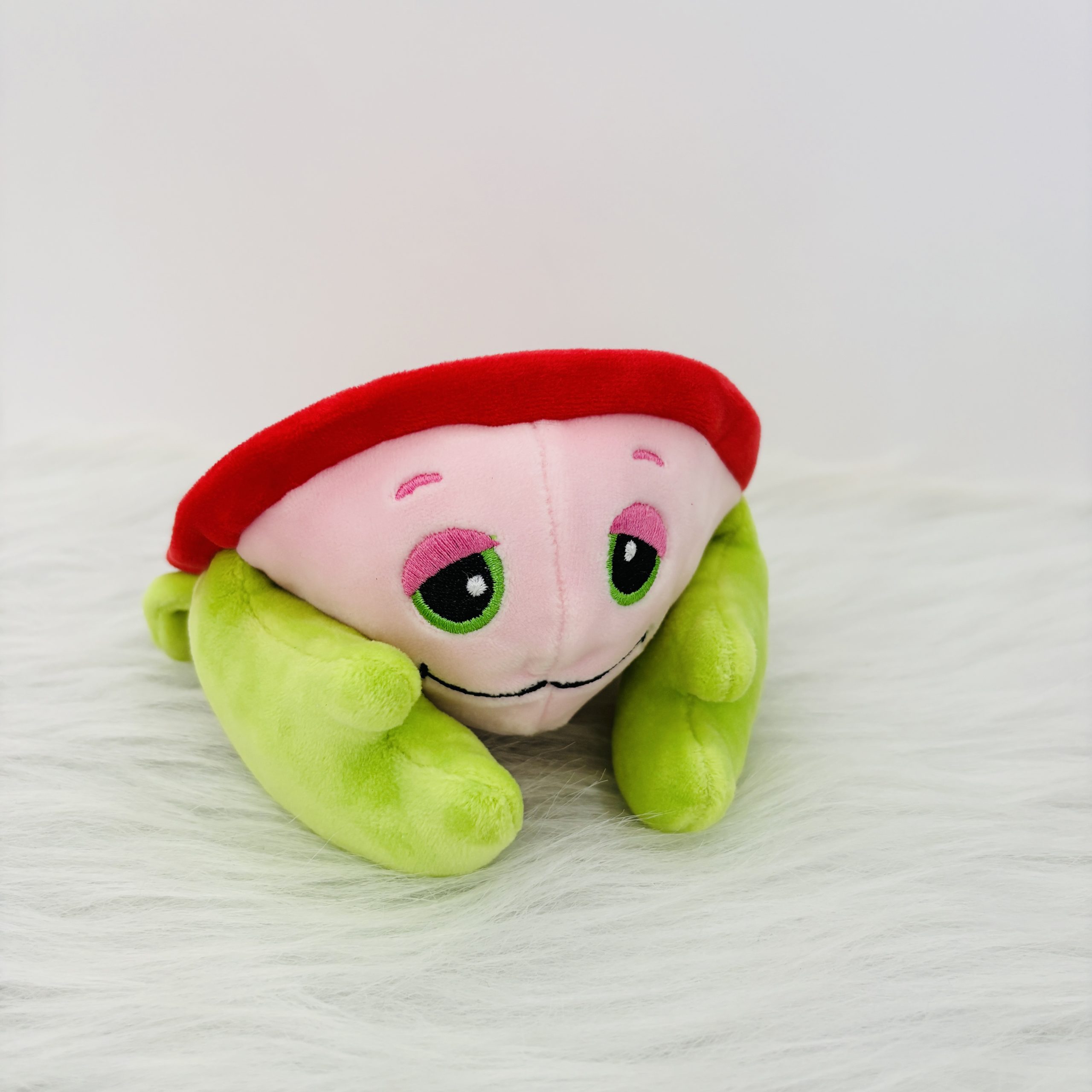 عروسک پولیشی خرچنگ توتفرنگی معطرCutetitos Fruititos | Strawberry Crab