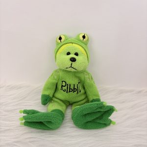 عروسک خرس قورباغه‌ای Leap برند Beanie Kids