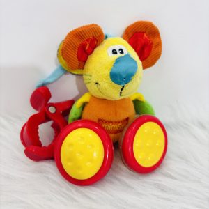 آویز کالسکه کریر موش برند پلی‌گرو|playgro